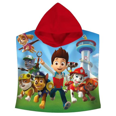 Paw Patrol Kids Hooded Towel Poncho £9.99
